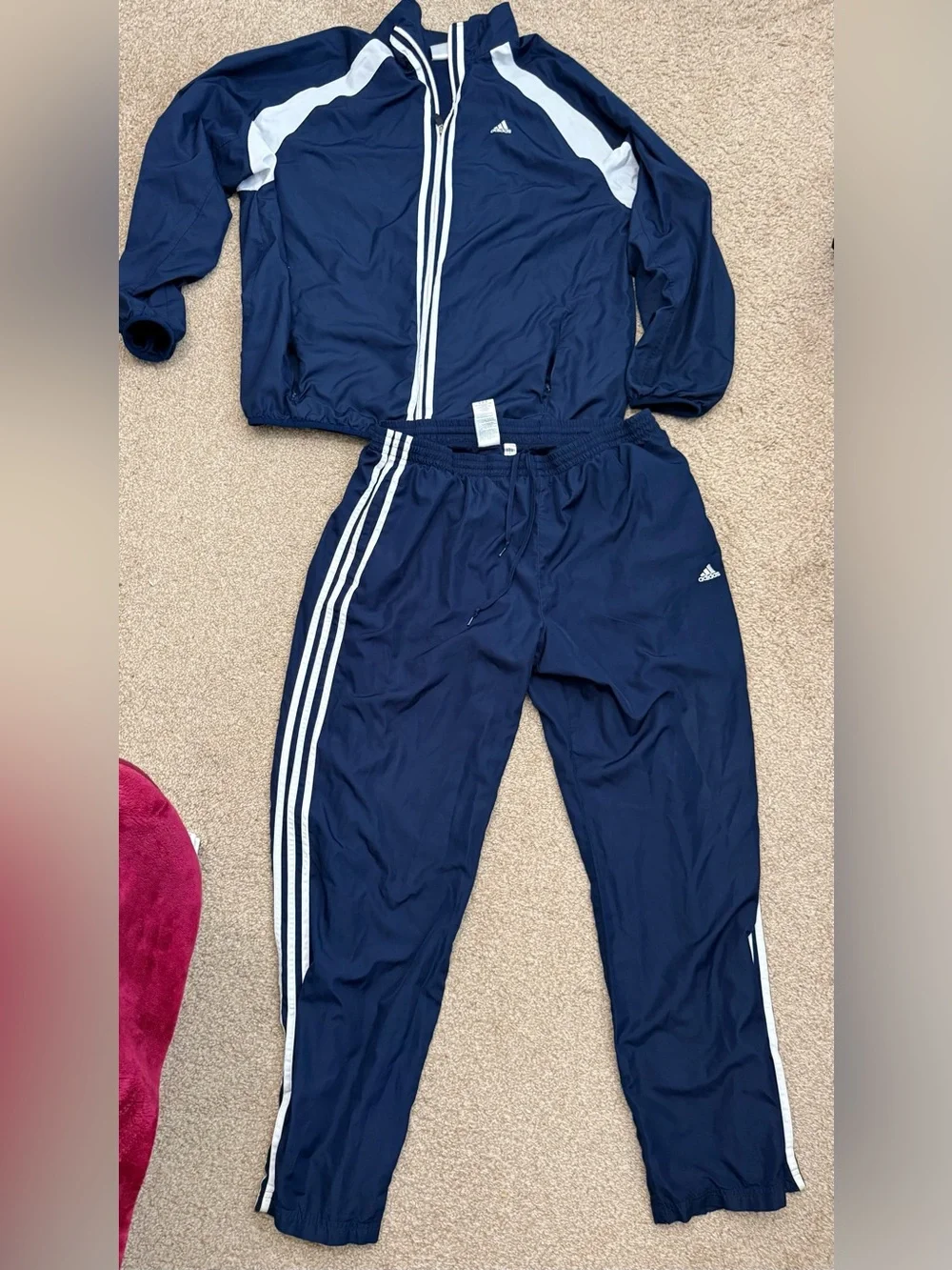 Vintage Adidas Two Piece Men Tracksuit